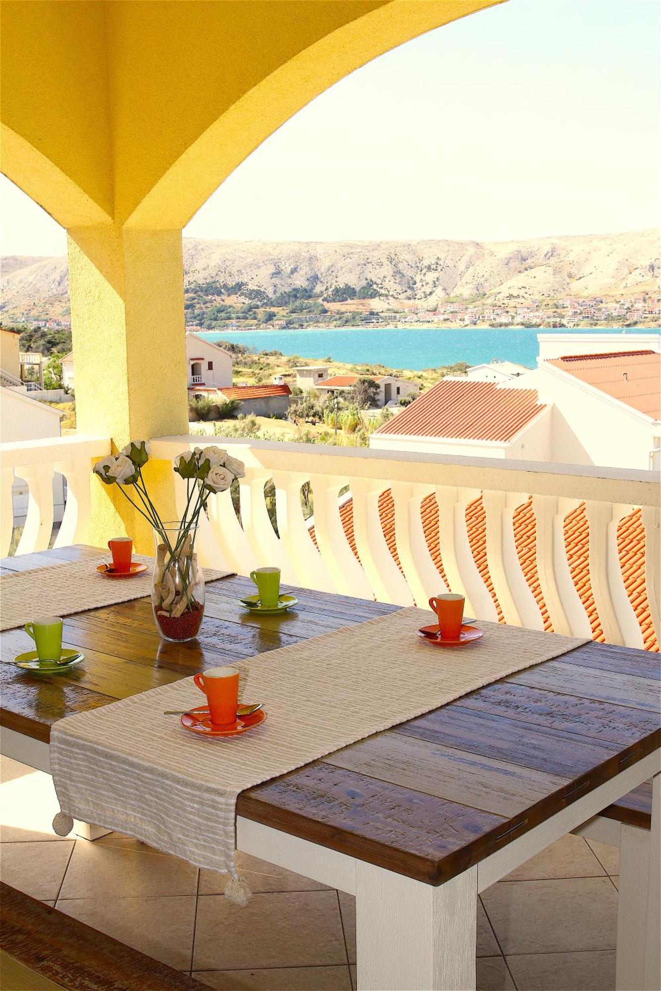 Villa Luka Pag Town Exterior photo